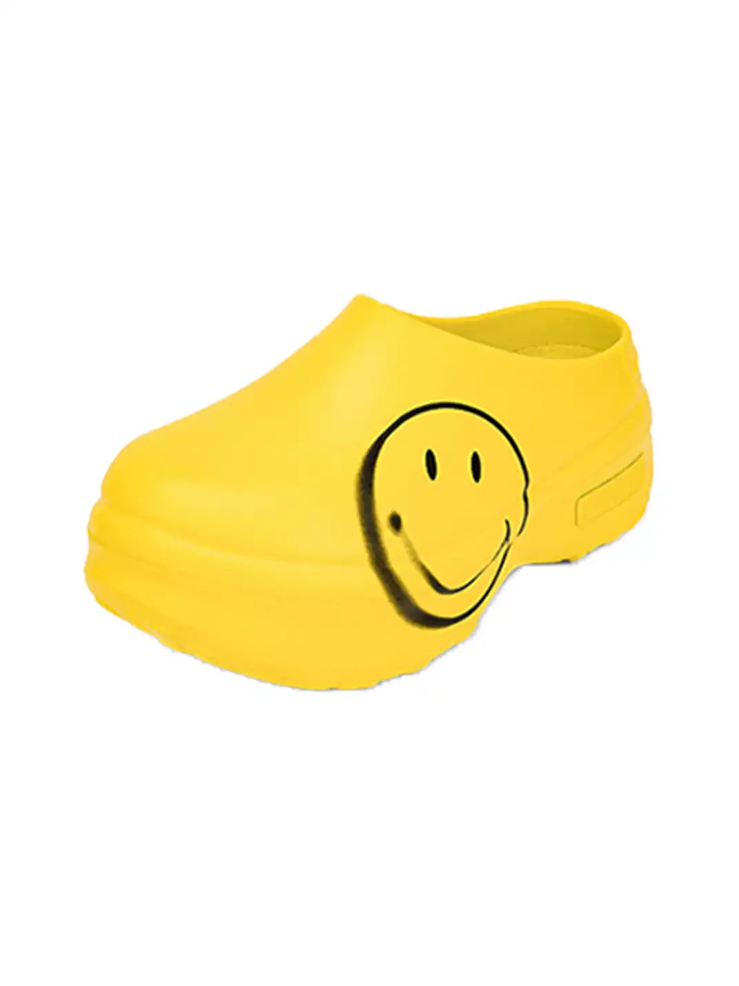 SMILEY | Slip-On Platform Chef Shoes-Yellow