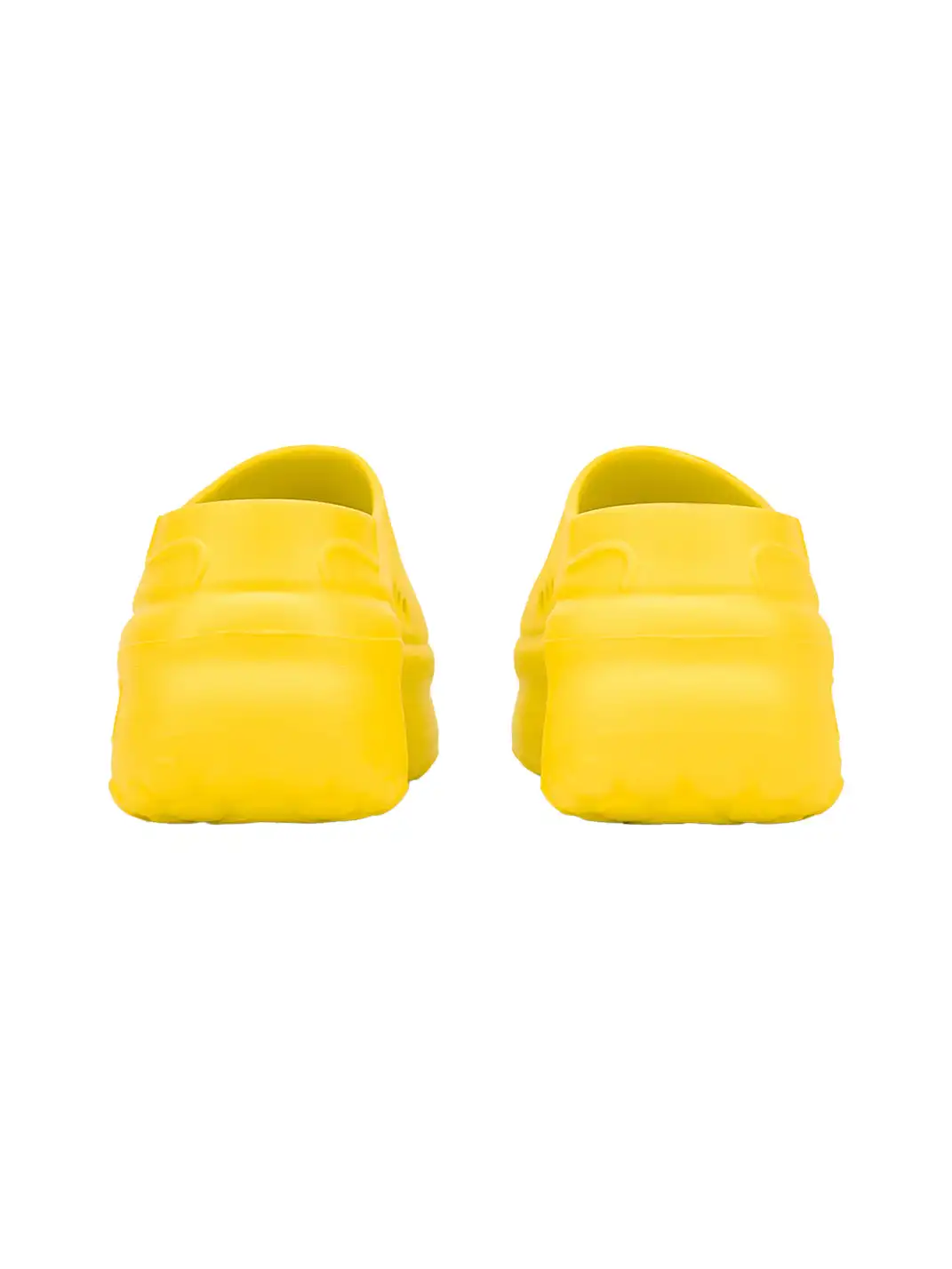 SMILEY | Slip-On Platform Chef Shoes-Yellow