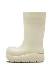 BEYS | Tall Clown Boots - Waterproof Platform-Beige