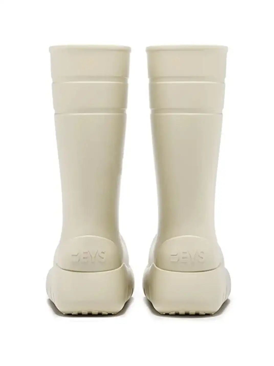 BEYS | Tall Clown Boots - Waterproof Platform-Beige