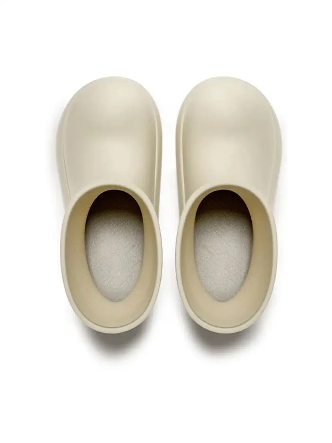 BEYS | Tall Clown Boots - Waterproof Platform-Beige