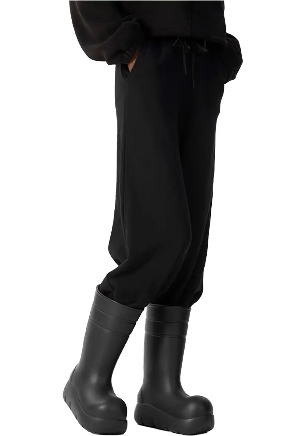 BEYS | Tall Clown Boots - Waterproof Platform-Black
