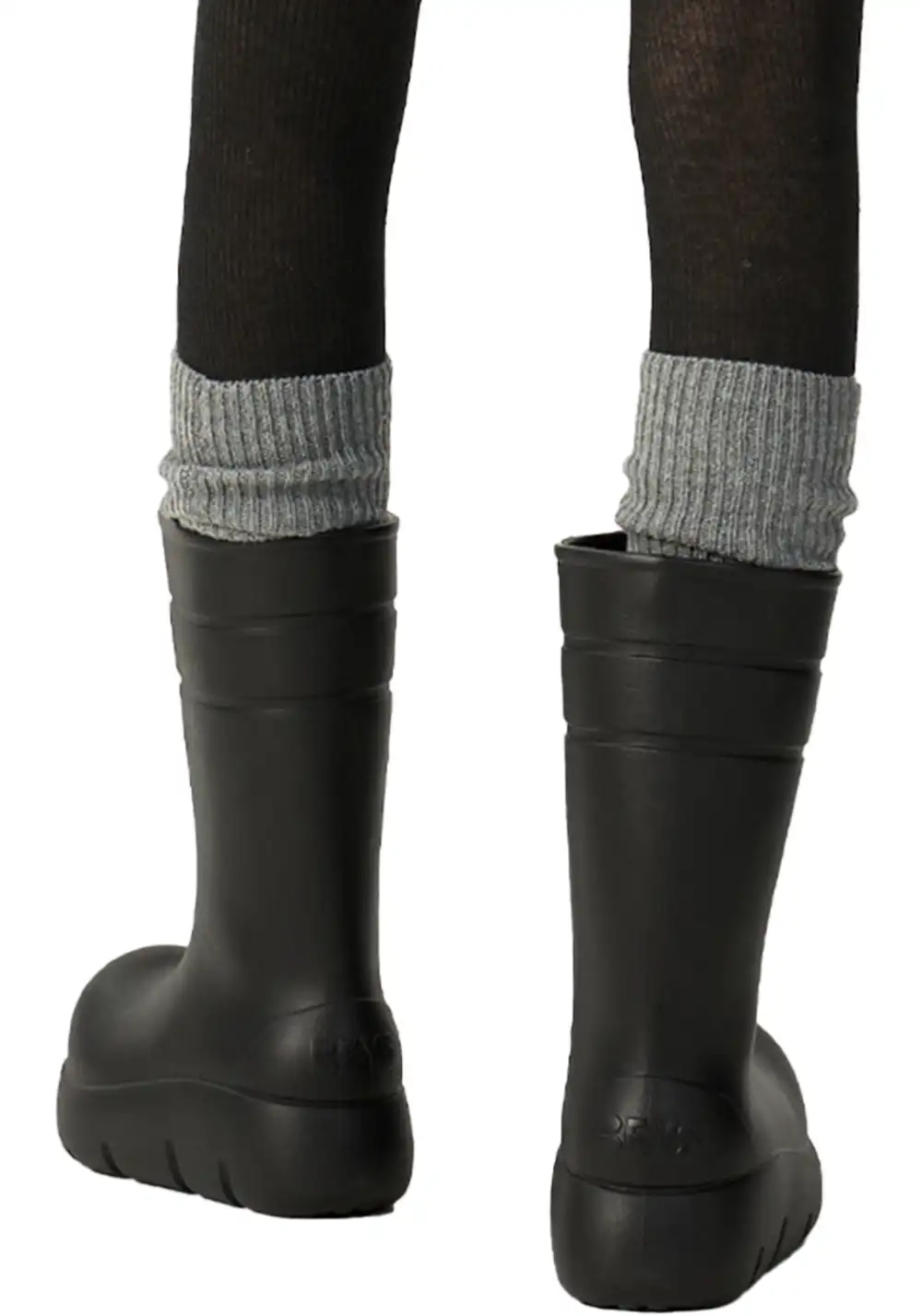 BEYS | Tall Clown Boots - Waterproof Platform-Black