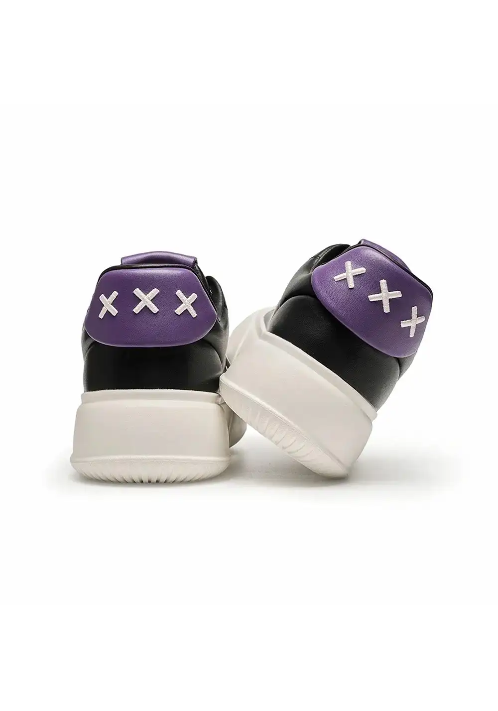 SMILEY丨Split Leather French Smiley Slip-Ons (Low-Top)