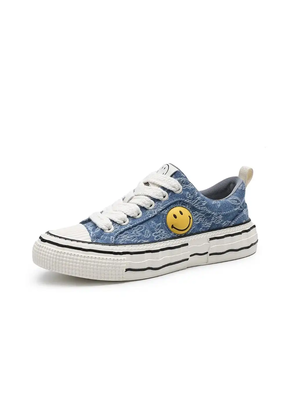 SMILEY丨Lightweight Smiley Pattern Canvas Shoes