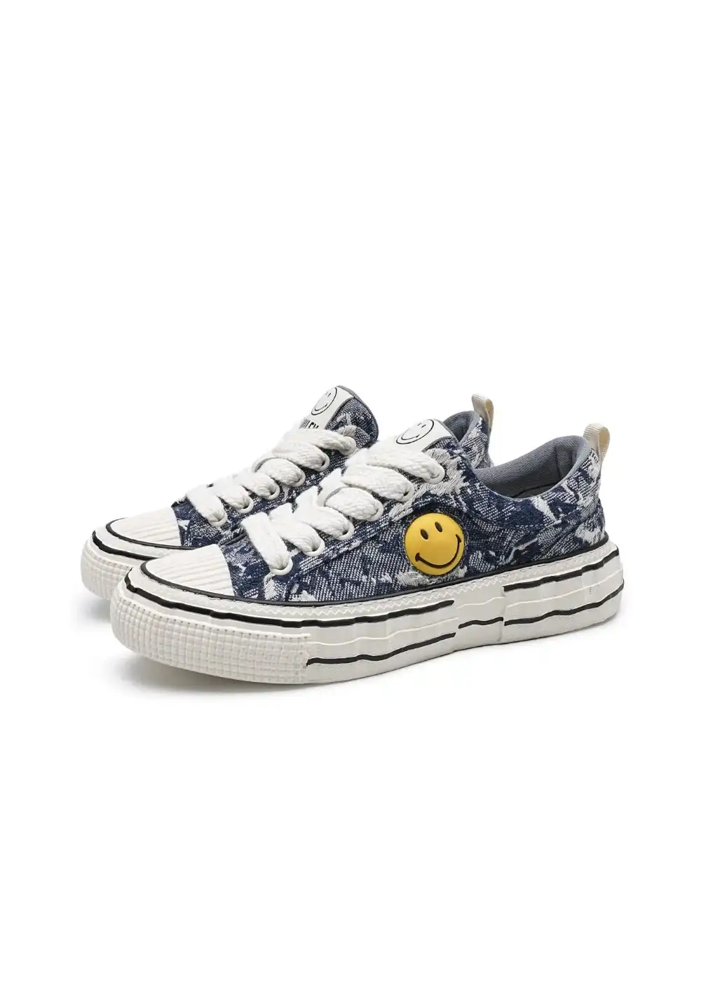 SMILEY丨Lightweight Smiley Pattern Canvas Shoes
