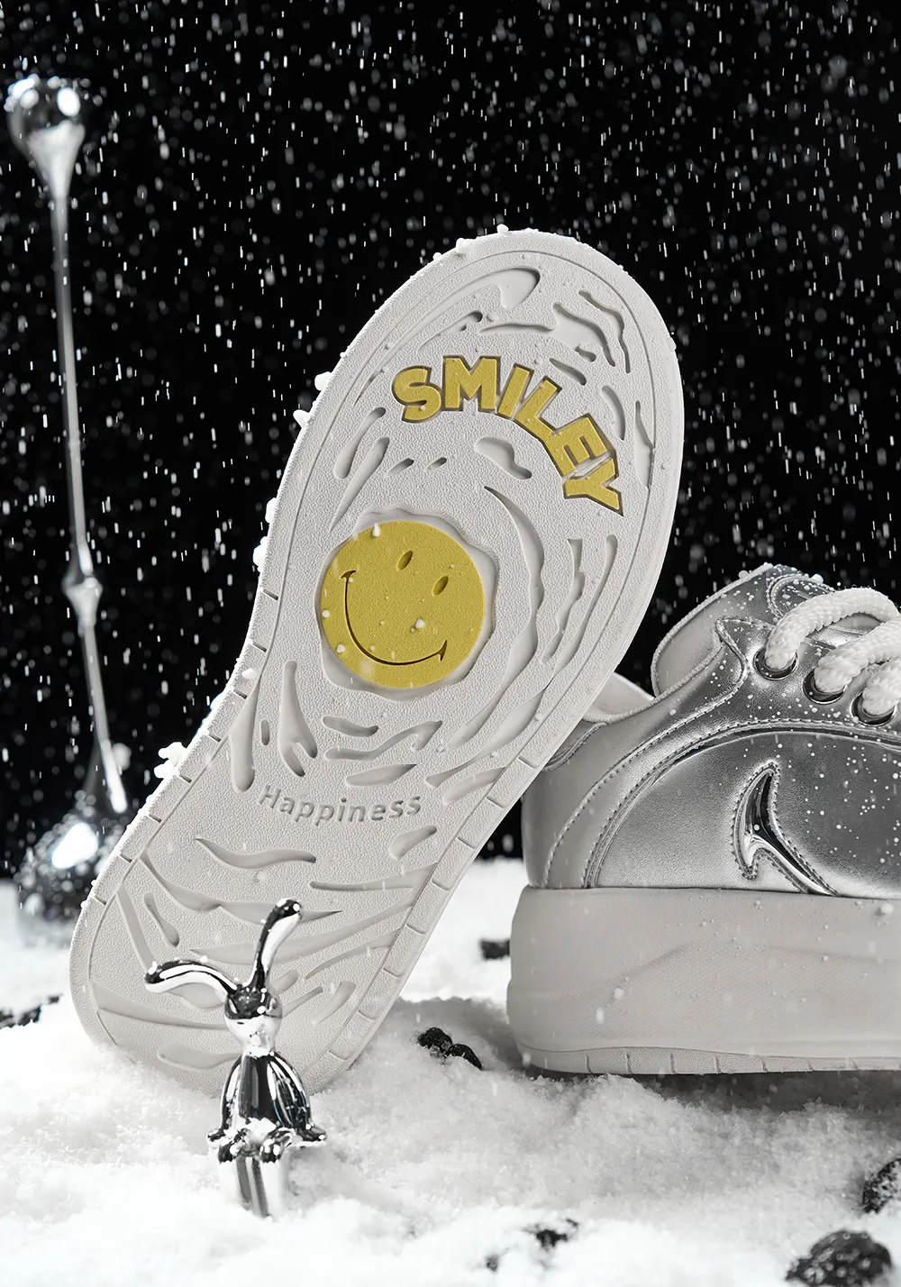 SMILEY丨Big Head Shoes Series-Silver