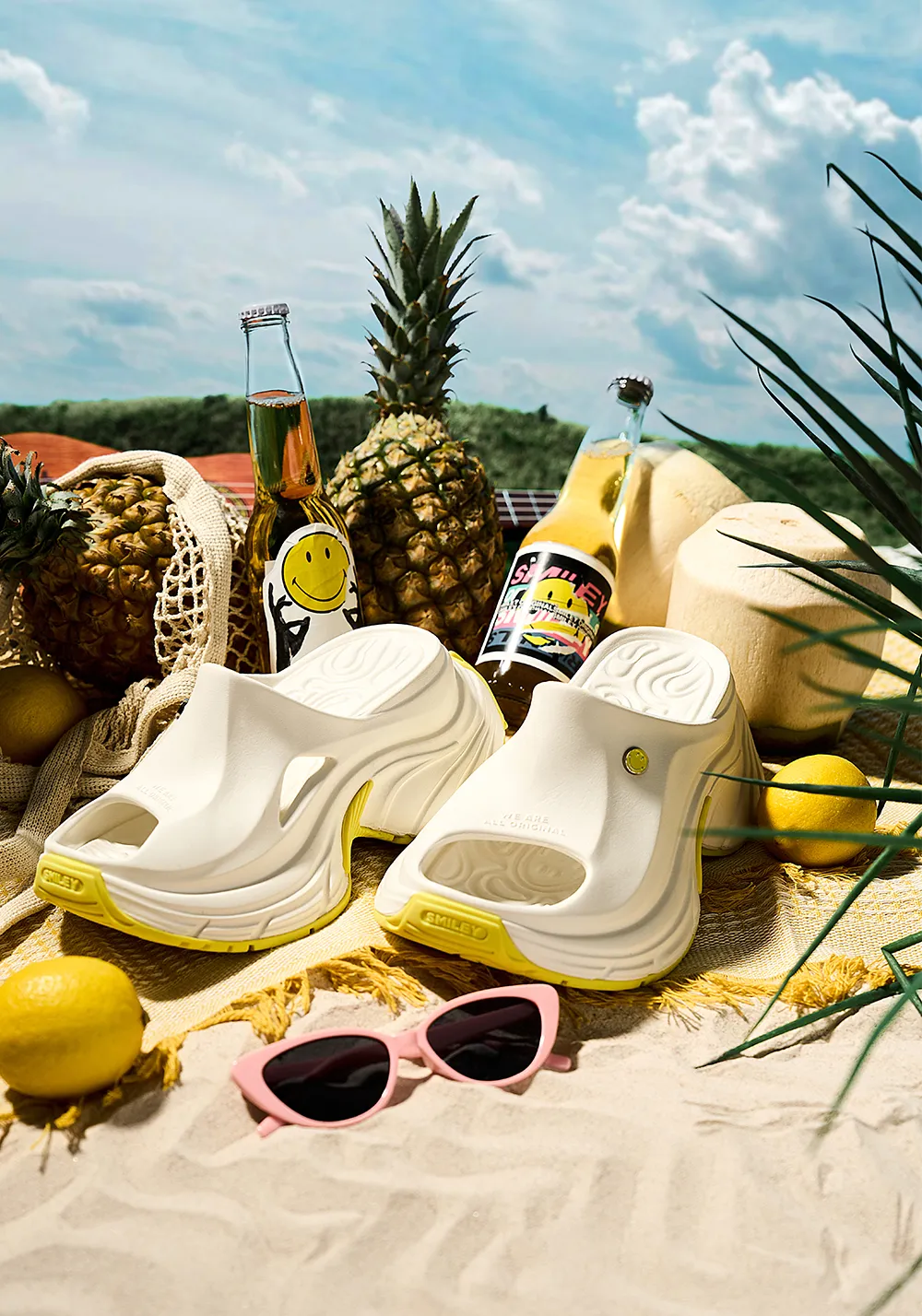 SMILEY丨Starfish Series Slippers-White