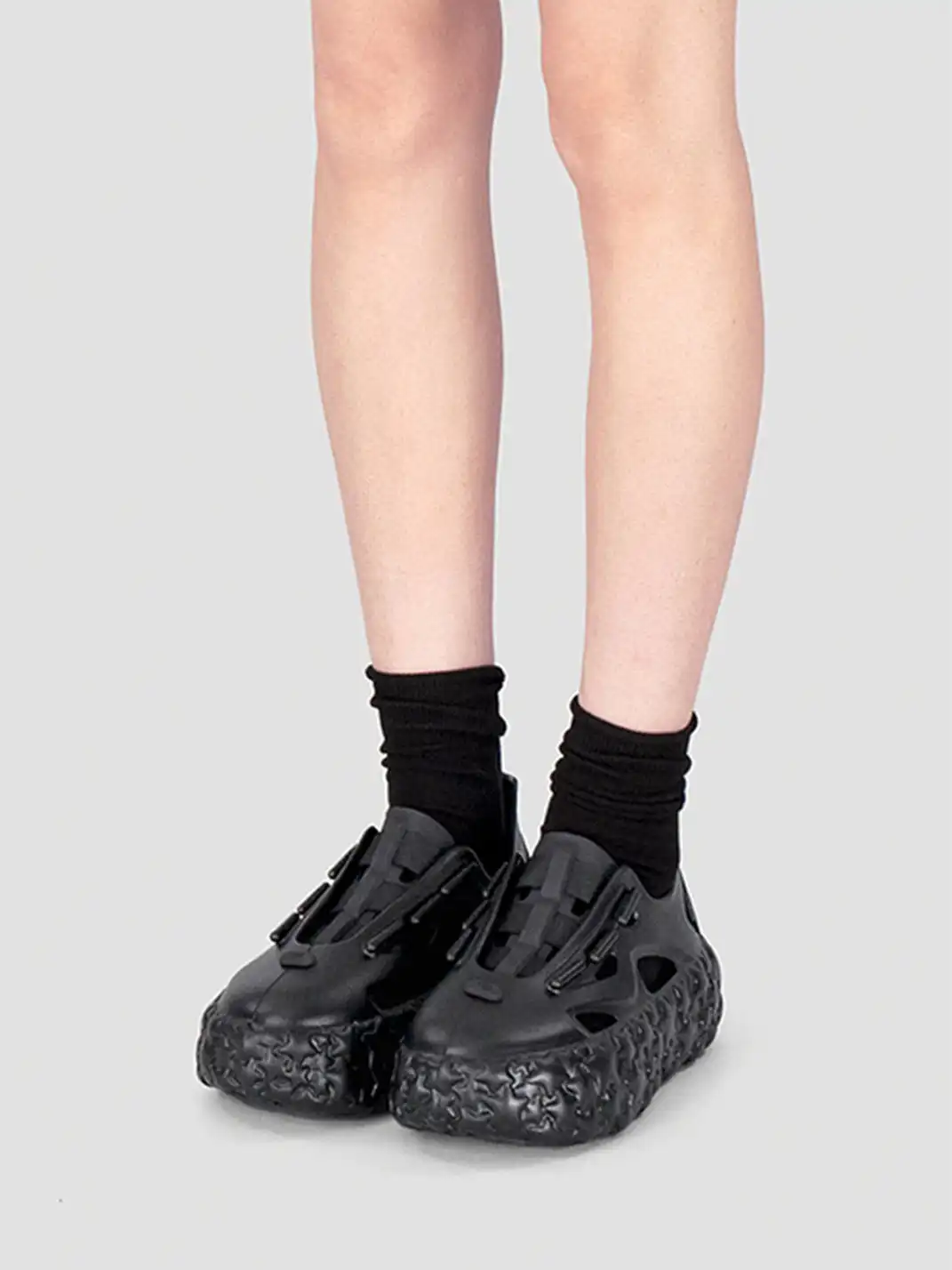 BEYS | EVA Eco-Friendly Ultra-Light and Soft Star Platform Sandals - Black