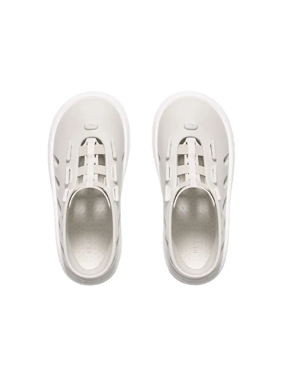 BEYS | High-Top Chunky Sole Capsule-Inspired Clog Boots for Summer-Beige