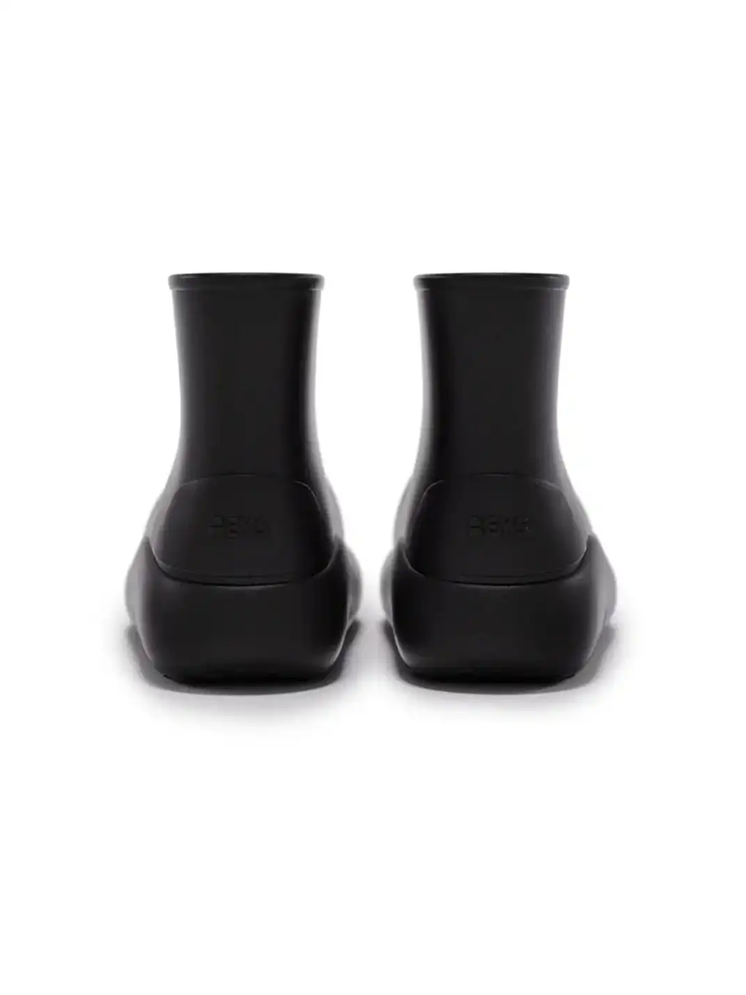BEYS | Short Clown Boots - Chunky Rain Boots-Black