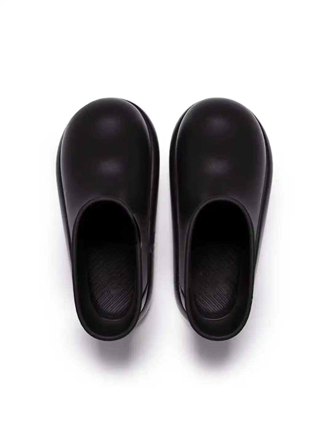 BEYS | Short Clown Boots - Chunky Rain Boots-Black