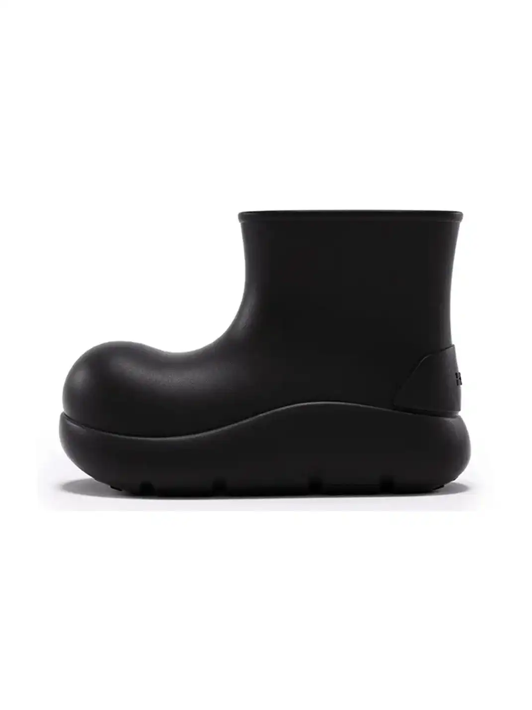 BEYS | Short Clown Boots - Chunky Rain Boots-Black
