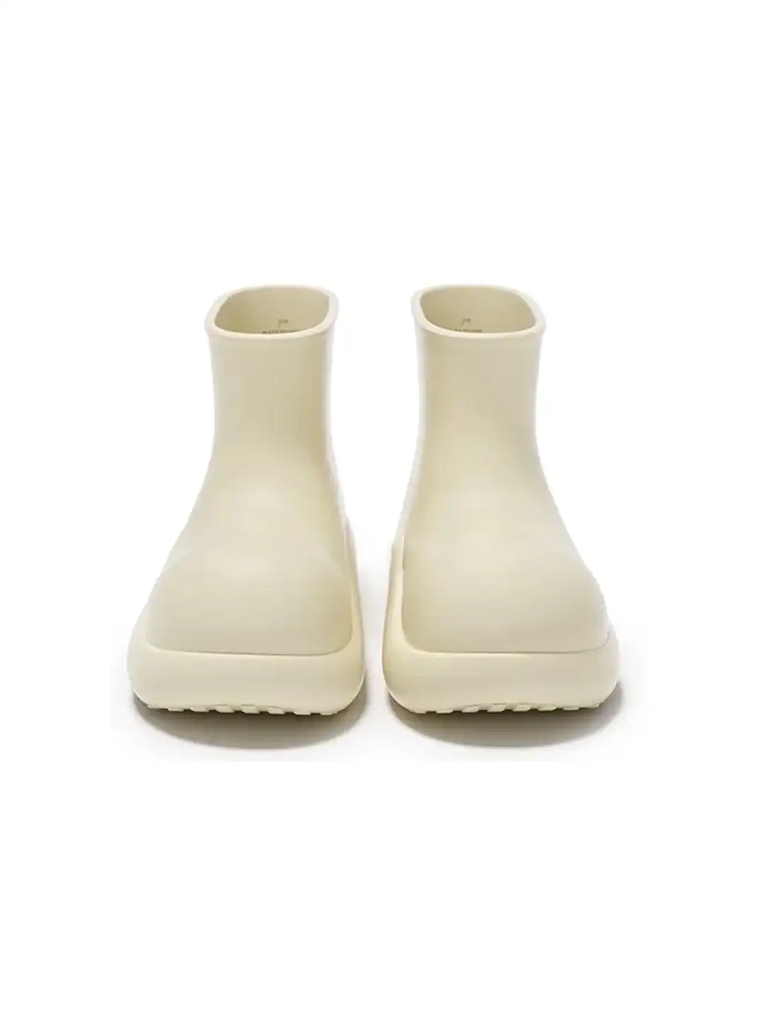 BEYS | Short Clown Boots - Chunky Rain Boots-Beige