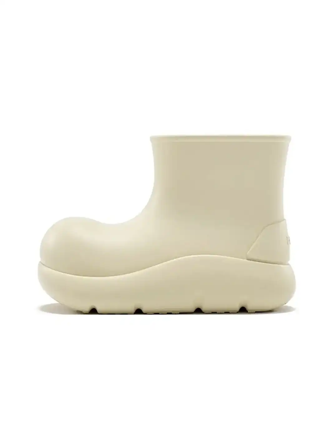BEYS | Short Clown Boots - Chunky Rain Boots-Beige