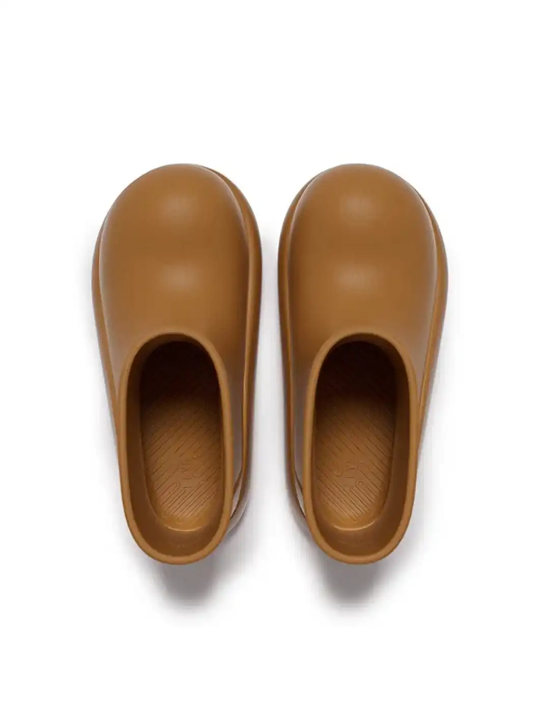 BEYS | Short Clown Boots - Chunky Rain Boots-Brown
