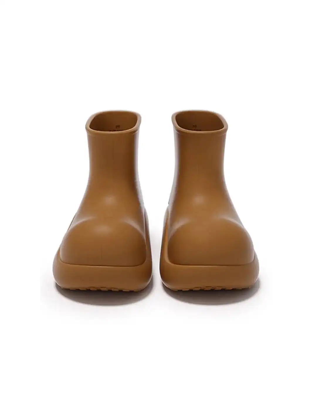 BEYS | Short Clown Boots - Chunky Rain Boots-Brown