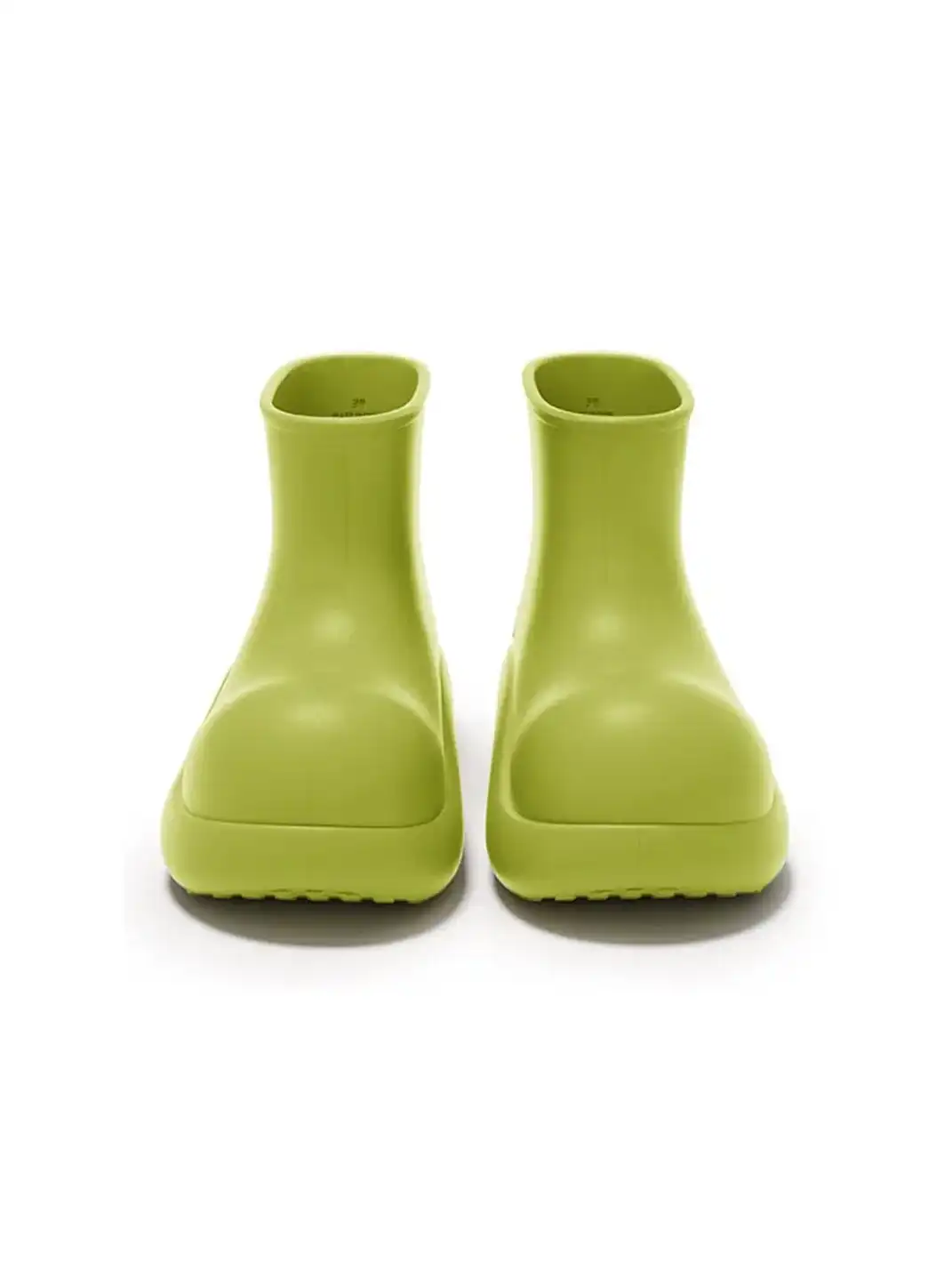 BEYS | Short Clown Boots - Chunky Rain Boots-Green