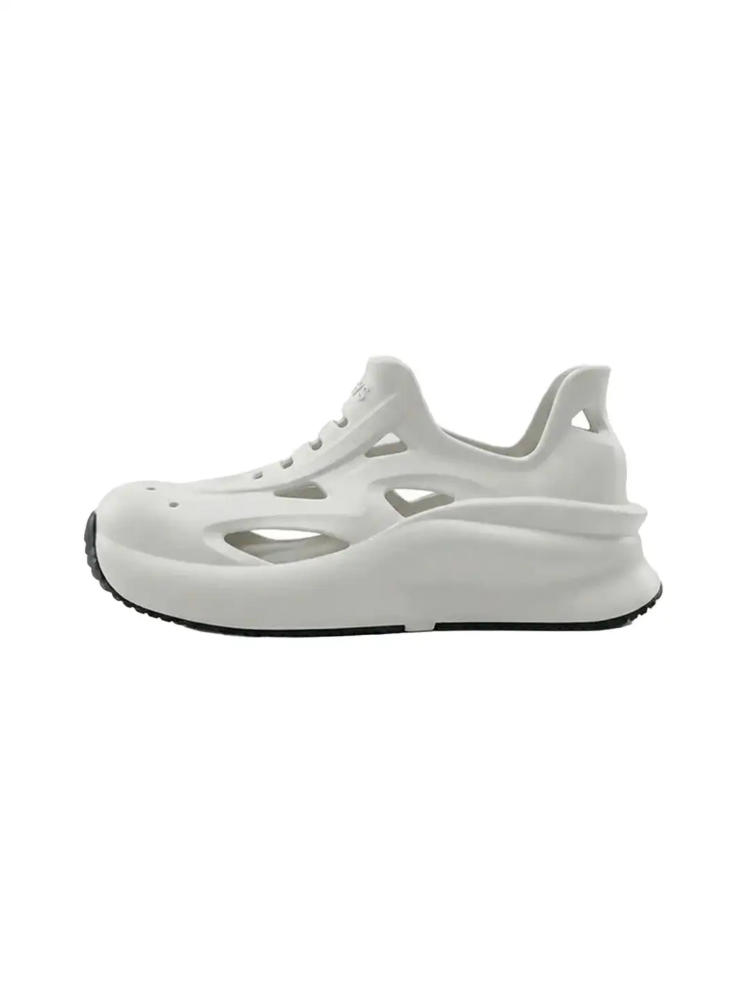 BEYS | Perforated Slip-On Sandals - Breathable-White