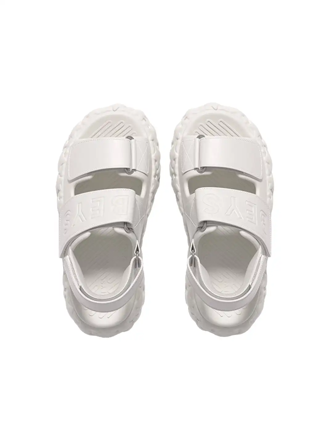 BEYS | Chunky Star Sandals Women Fashion Shoes-White