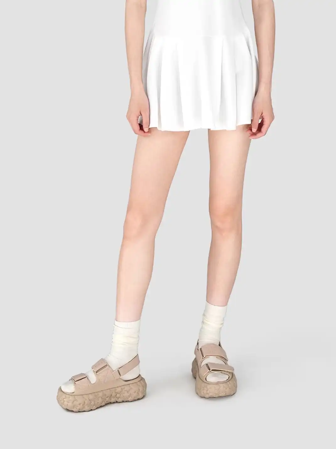 BEYS | Chunky Star Sandals Women Fashion Shoes-Khaki