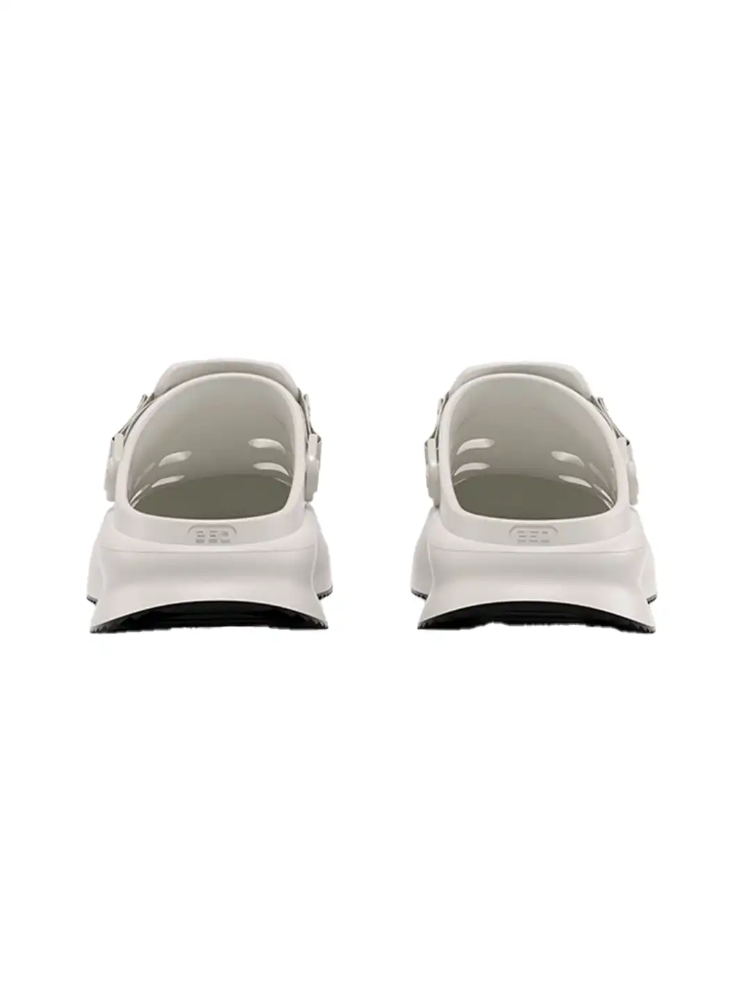 BEYS | Capsule Clog Mules Thick Sole Shoes-White