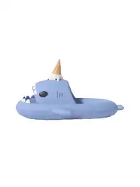 Chikoku | Ice Cream Shark Platform Comfortable Slippers