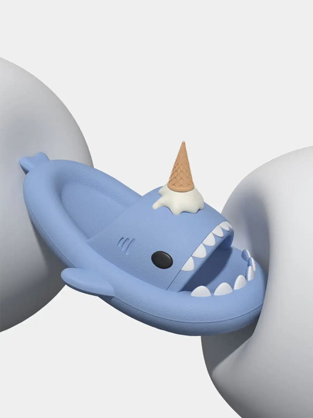 Chikoku | Ice Cream Shark Platform Comfortable Slippers
