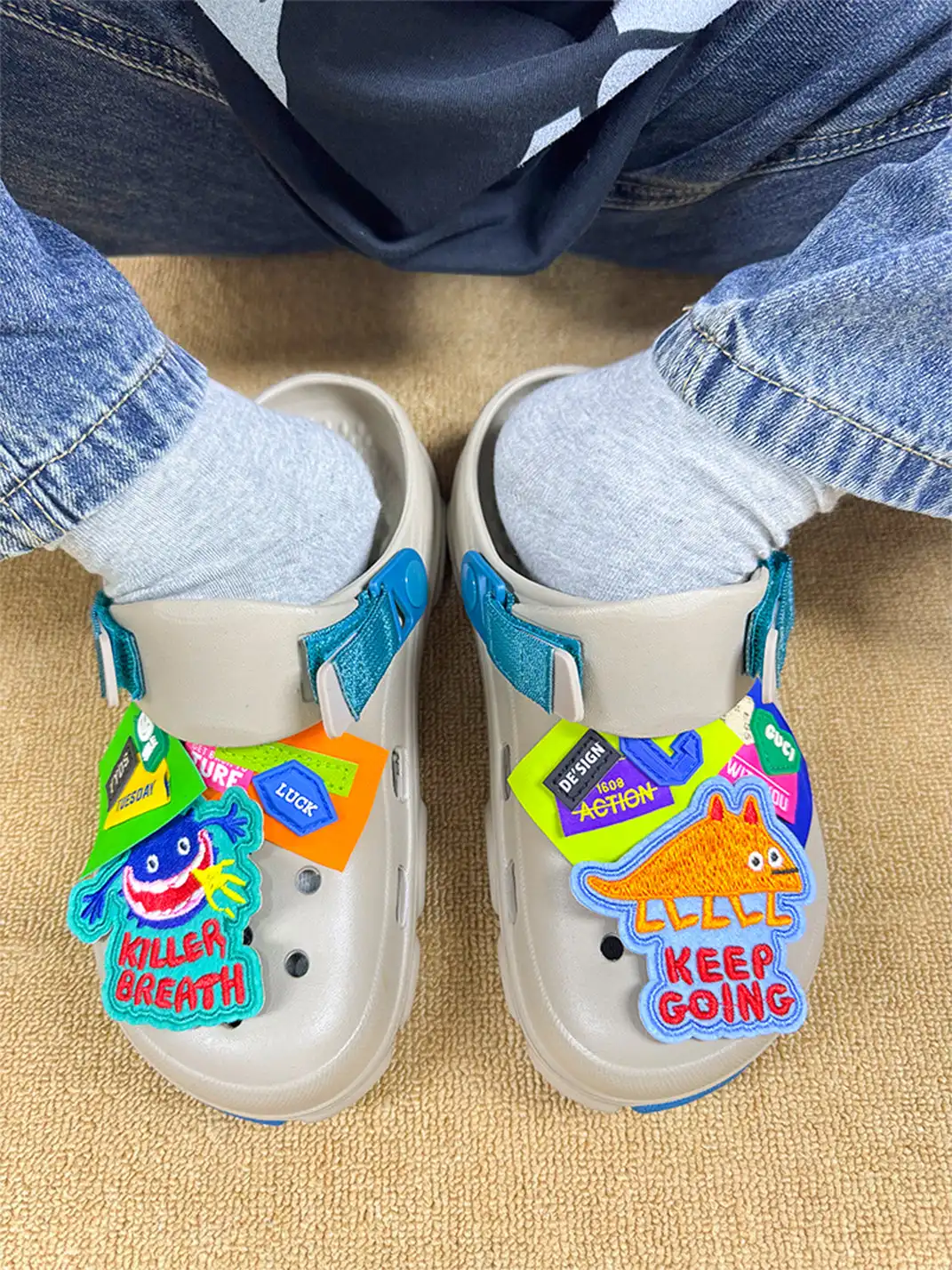 UNFAIR | Monster Clogs Thick Sole Outdoor Sandals