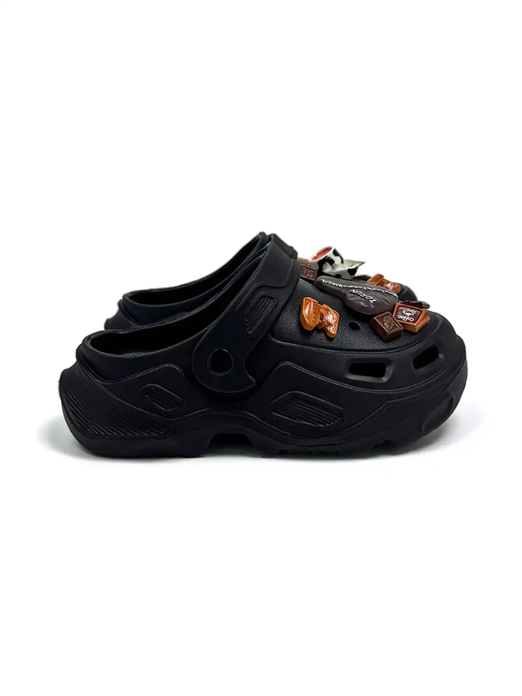 UNFAIR | Chocolate EVA Clogs Thick Sole Sandals
