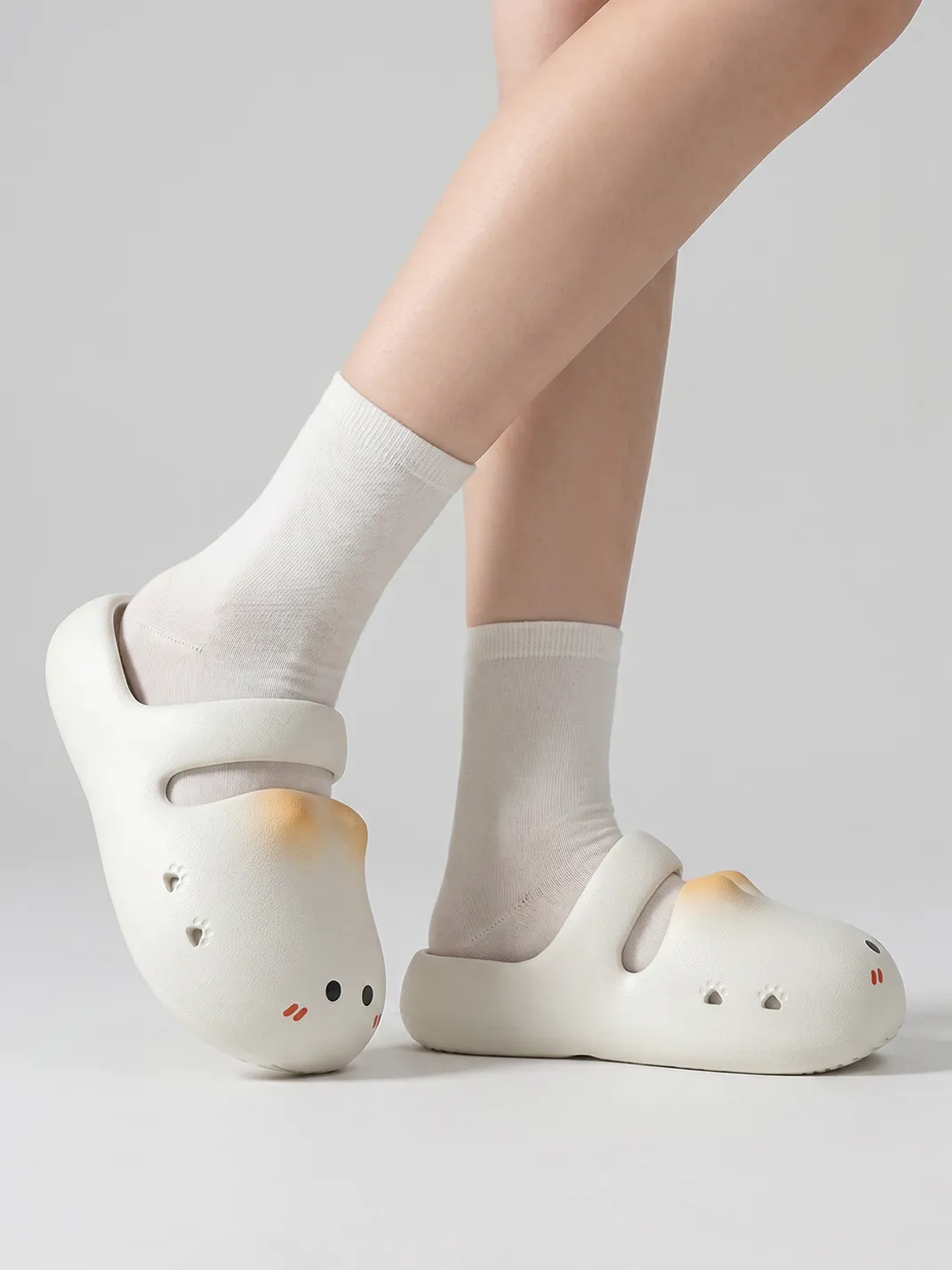 Chedoir | Cat Closed Toe Outdoor Casual Slippers