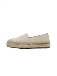 EBLAN | Flat Slip-On Tweed Fisherman Loafers