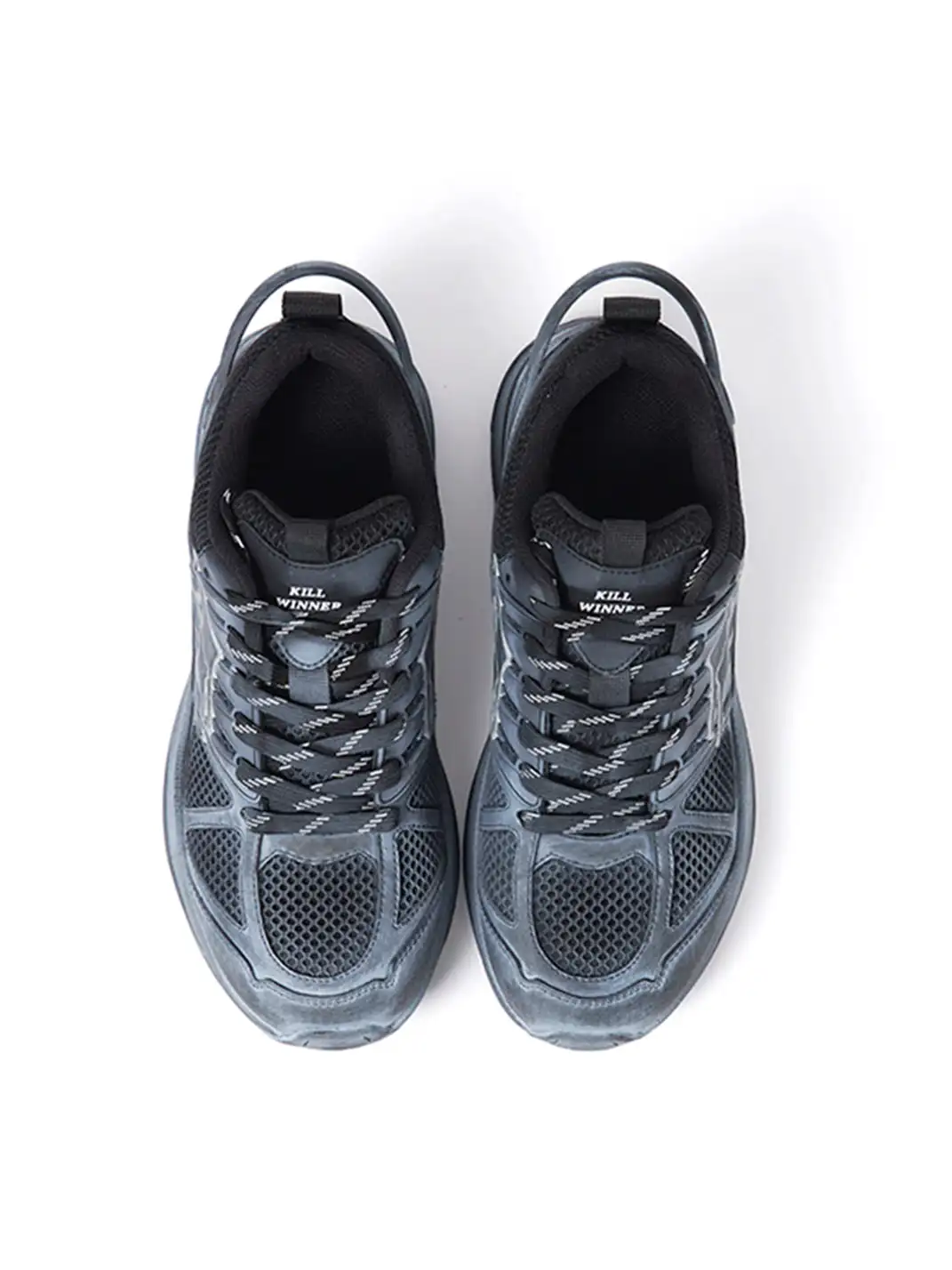 KILLWINNER丨Retro Lightweight Chunky Running Shoes-Gray