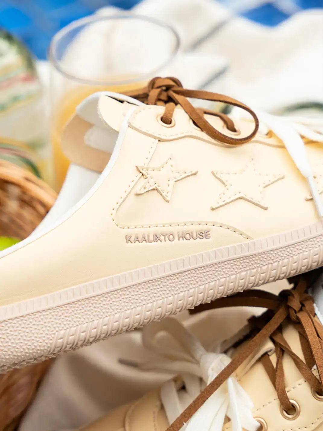 KAALIXTO | Star Design German Style Mules-Yellow
