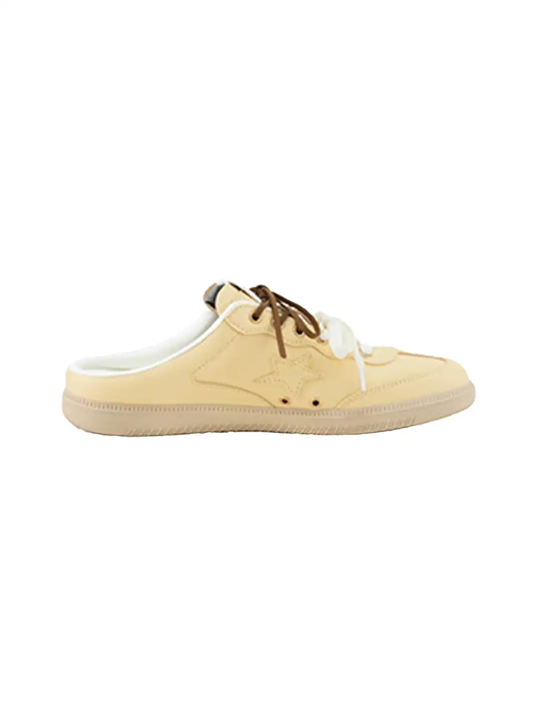KAALIXTO | Star Design German Style Mules-Yellow