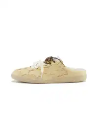 KAALIXTO | Star Design German Style Mules-Yellow