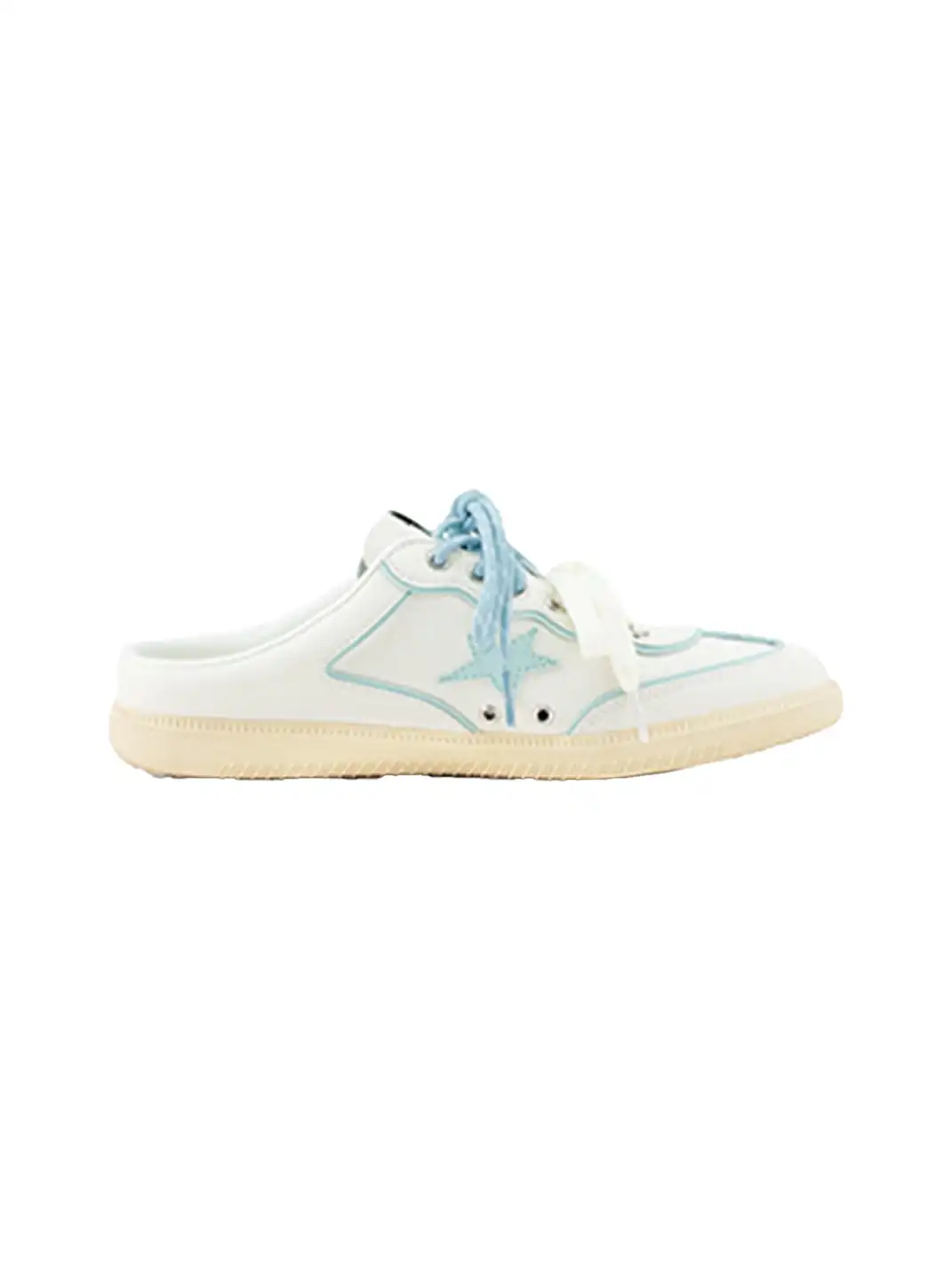 KAALIXTO | Star Design German Style Mules-Blue
