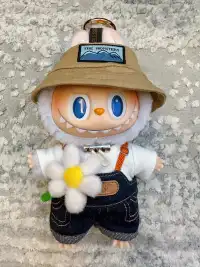 POP MART丨LABUBU Macaron Rubber Face Keychain Figure Blind Box - Spring Exclusive