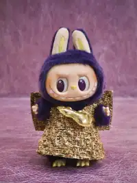 POP MART丨LABUBU Macaron Rubber Face Keychain Figure Blind Box - Milan Exclusive