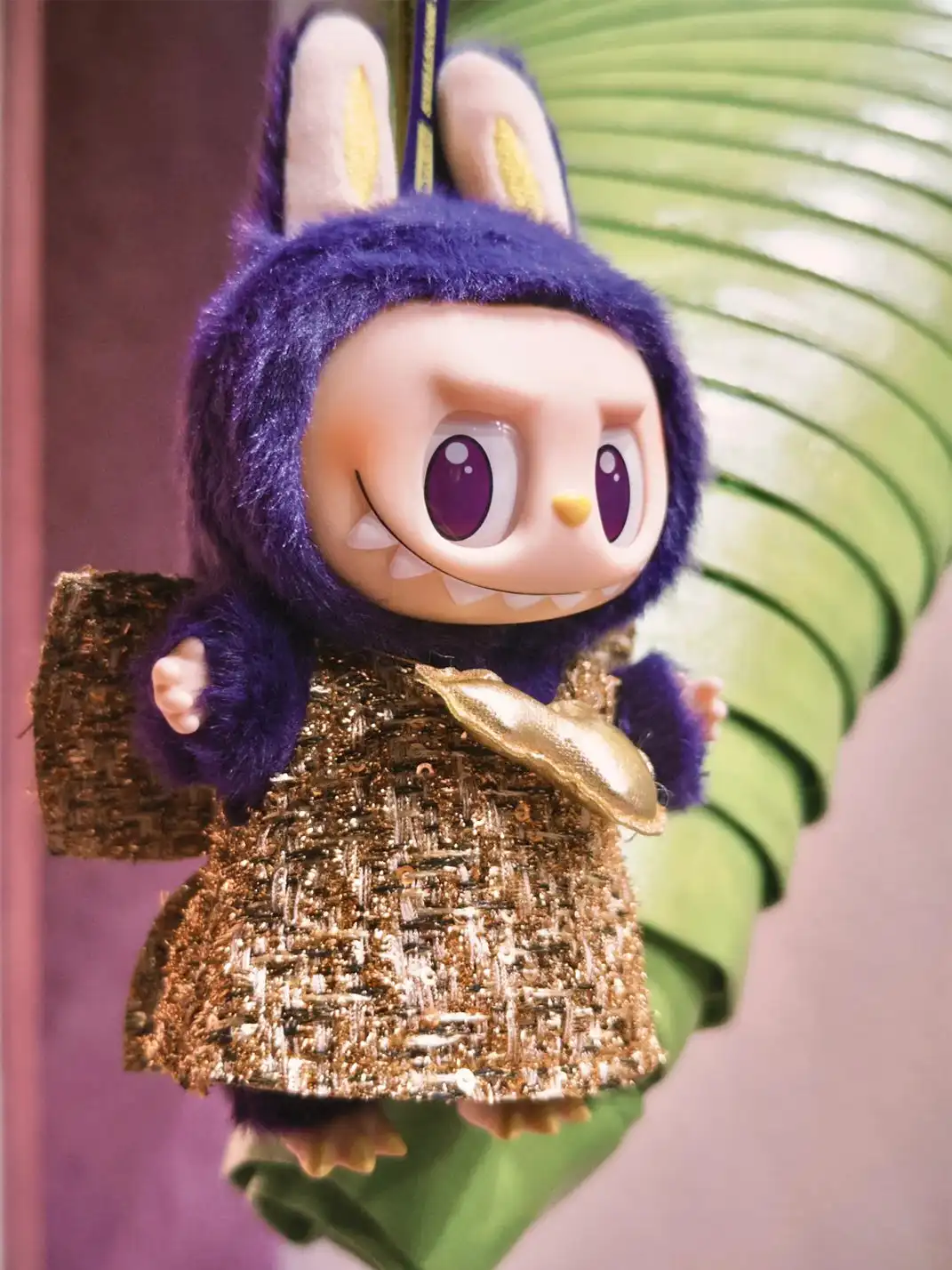 POP MART丨LABUBU Macaron Rubber Face Keychain Figure Blind Box - Milan Exclusive