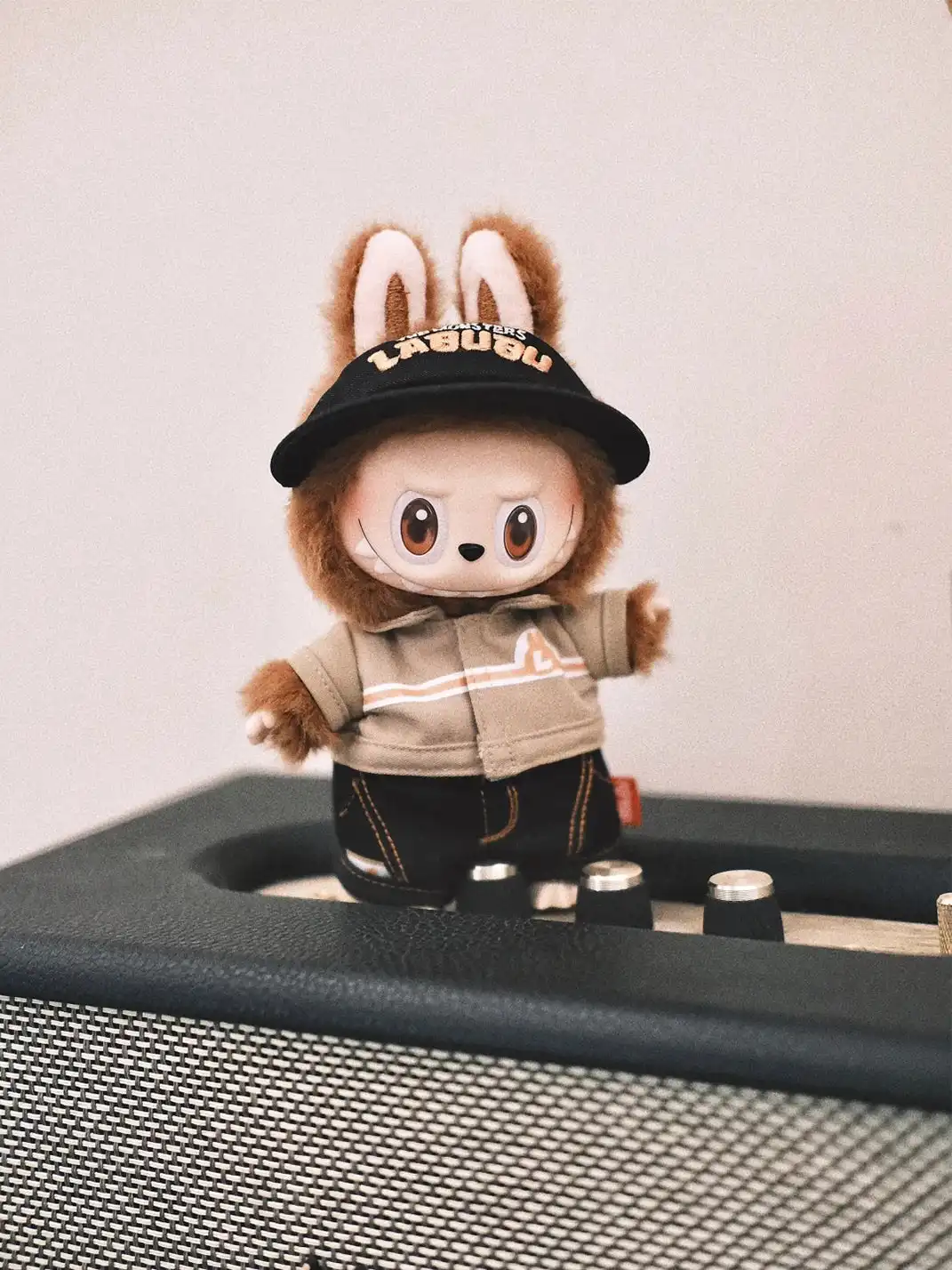POP MART丨LABUBU Macaron Rubber Face Keychain Figure Blind Box - Odd Flavor Convenience Store Pendant
