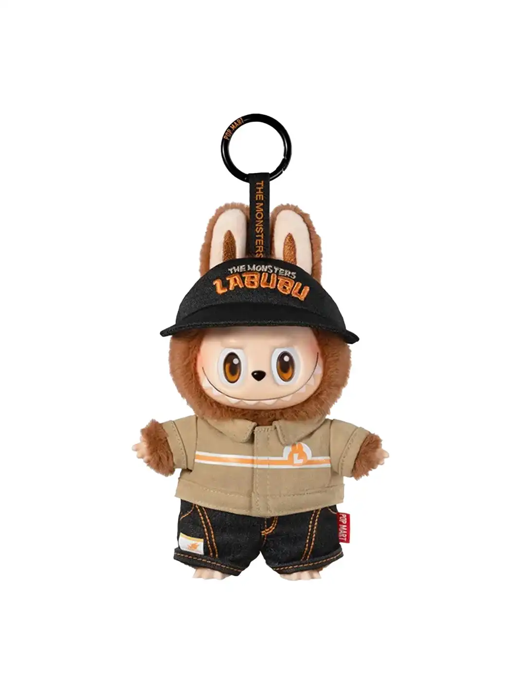 POP MART丨LABUBU Macaron Rubber Face Keychain Figure Blind Box - Odd Flavor Convenience Store Pendant