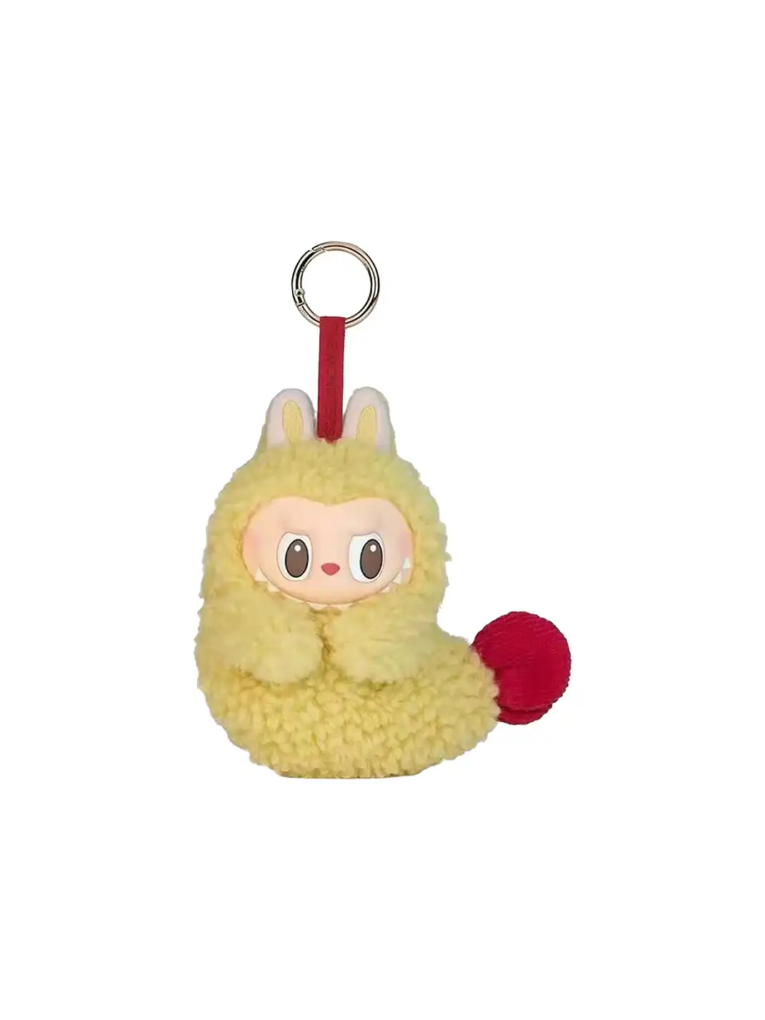 POP MART丨LABUBU Macaron Rubber Face Keychain Figure Blind Box -Odd Flavor Convenience Store Earphone Case