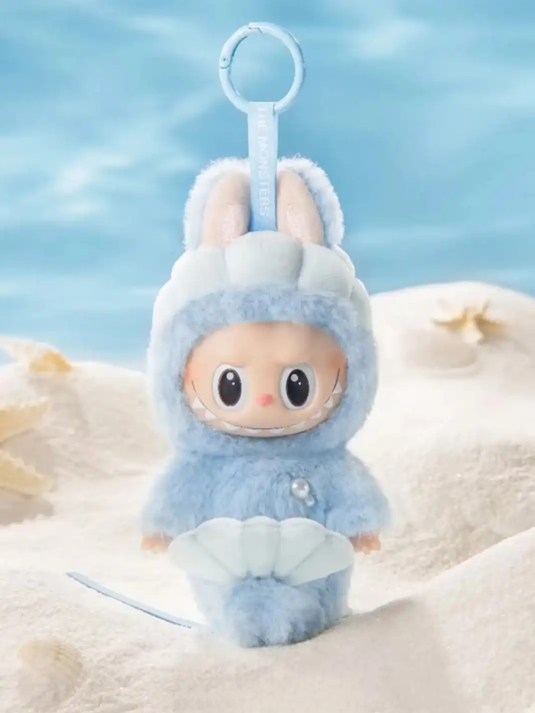 POP MART丨LABUBU Macaron Rubber Face Keychain Figure Blind Box - Singapore Exclusive