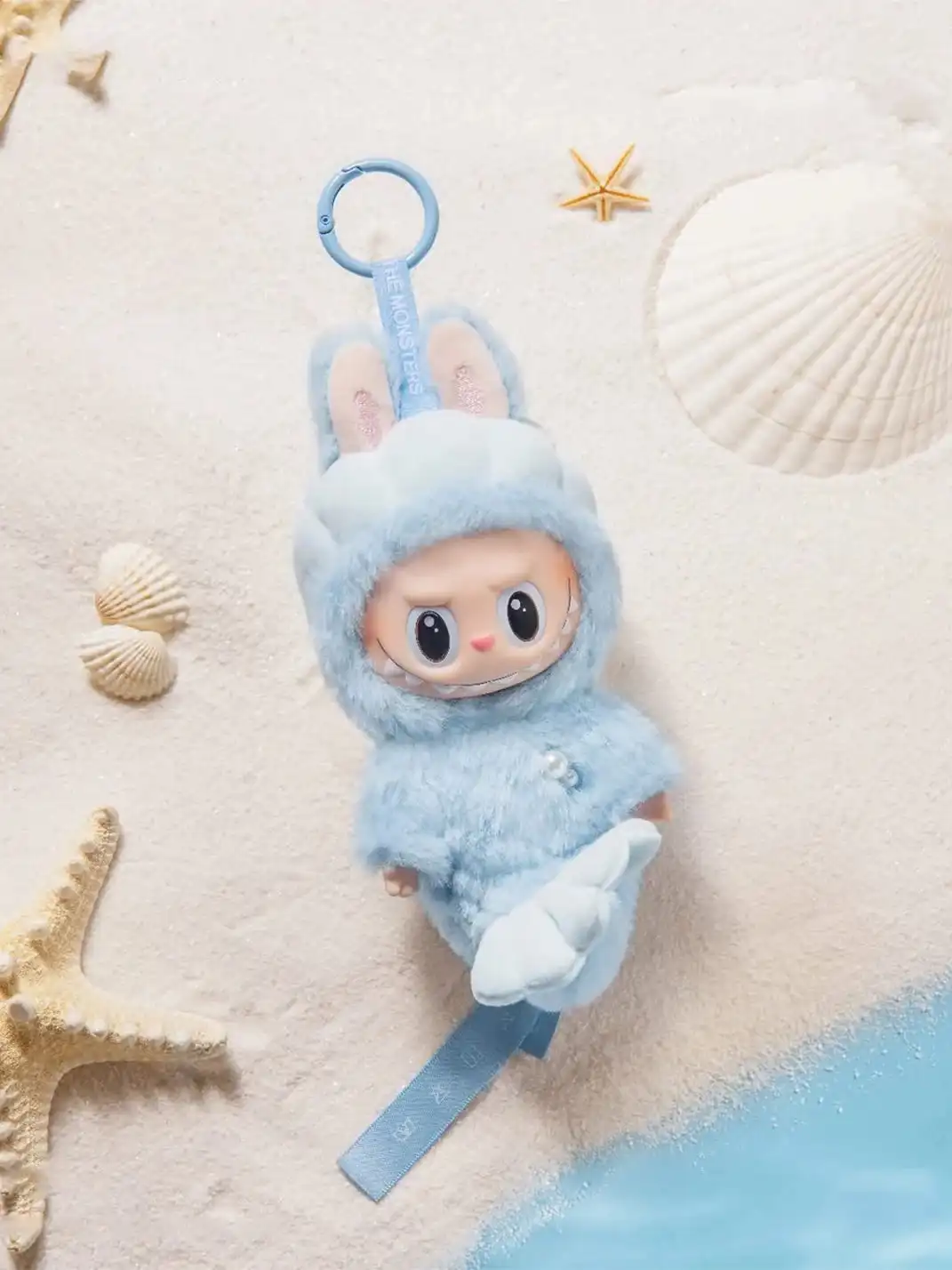 POP MART丨LABUBU Macaron Rubber Face Keychain Figure Blind Box - Singapore Exclusive