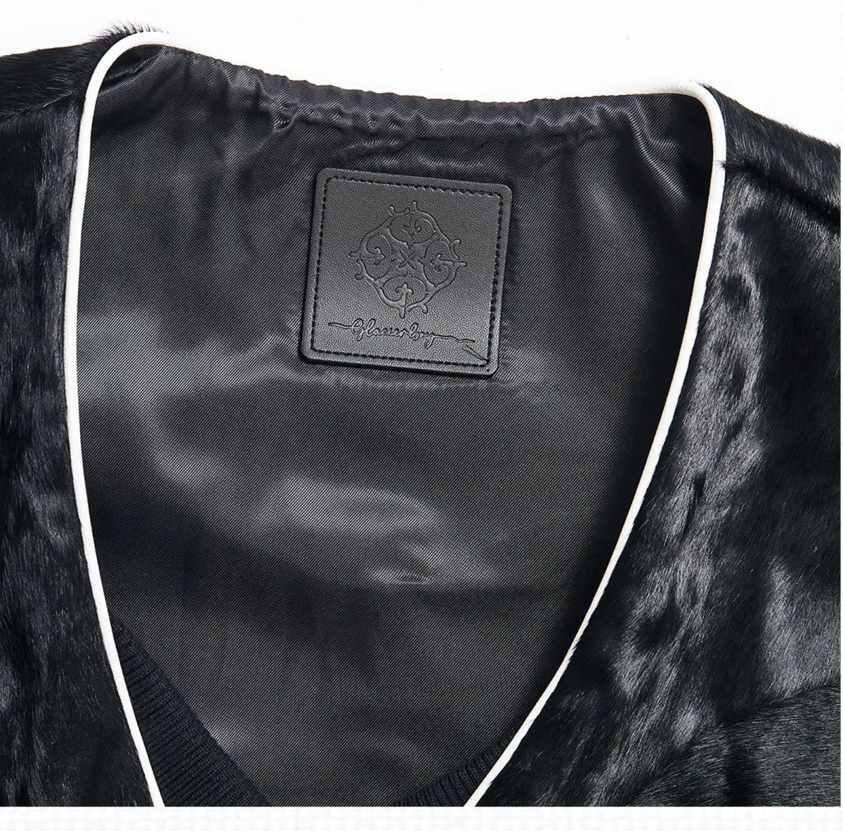 GLACIERBOY丨Black Horsehide Vest
