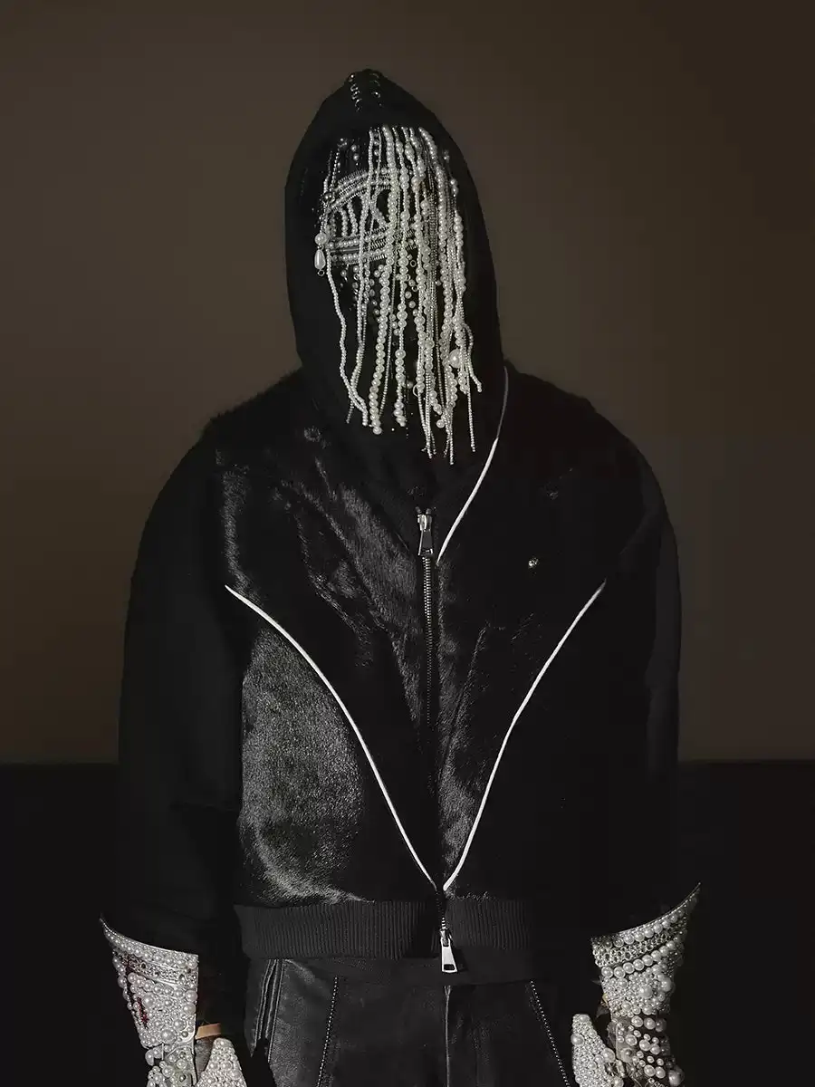 GLACIERBOY丨Black Horsehide Vest