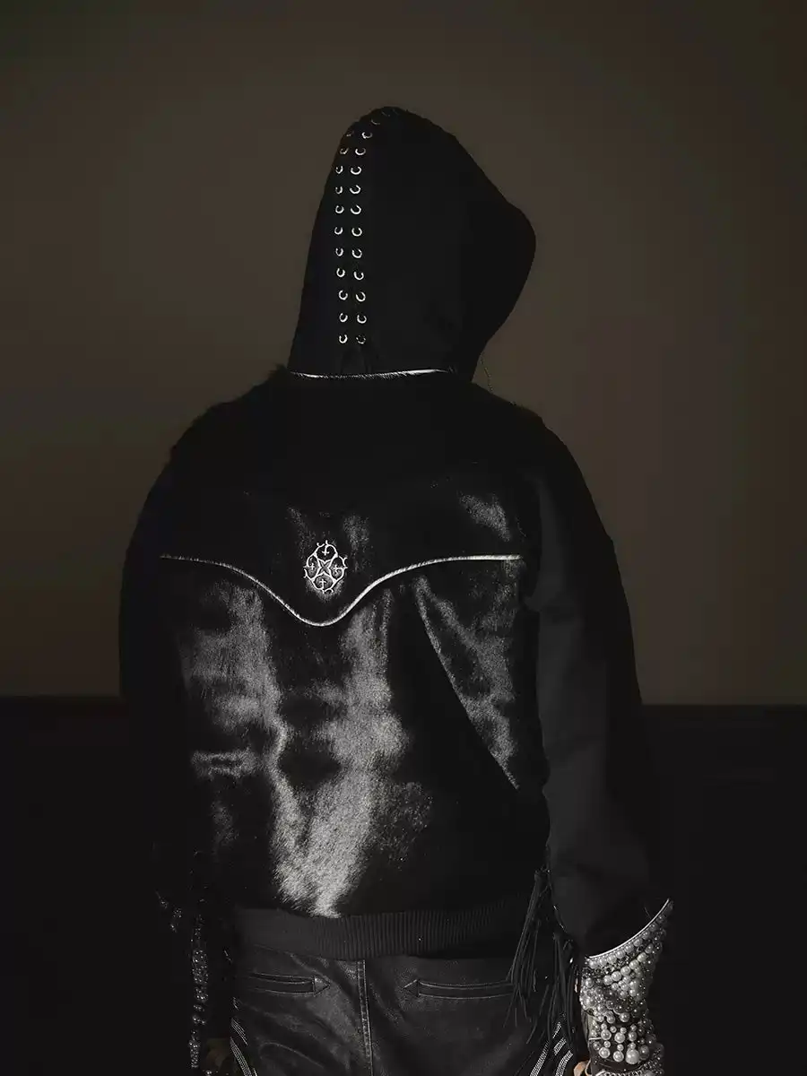 GLACIERBOY丨Black Horsehide Vest