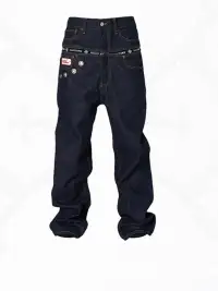 GLACIERBOY丨Raw Straight-leg Jeans