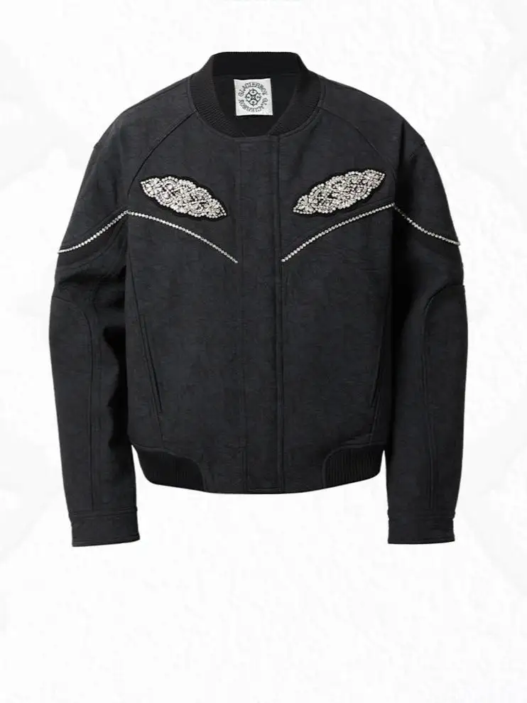 GLACIERBOY丨Rhinestone-Embellished Jacket